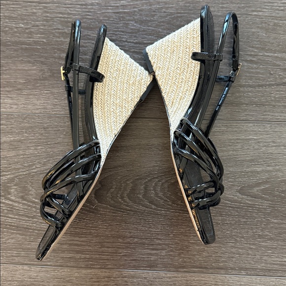 TORY BURCH MULTI-STRAP ESPADRILLE WEDGE 10 - Picture 6 of 7